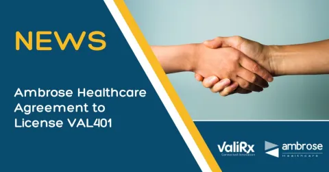 ValiRx plc & Ambrose update on VAL401.